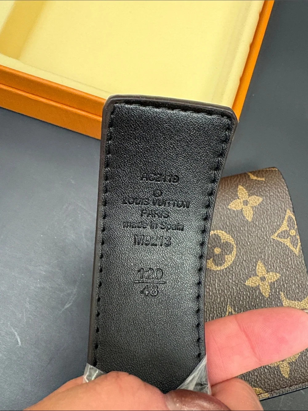 Luxury inspired Brown Monogram Men's Wallet and belt